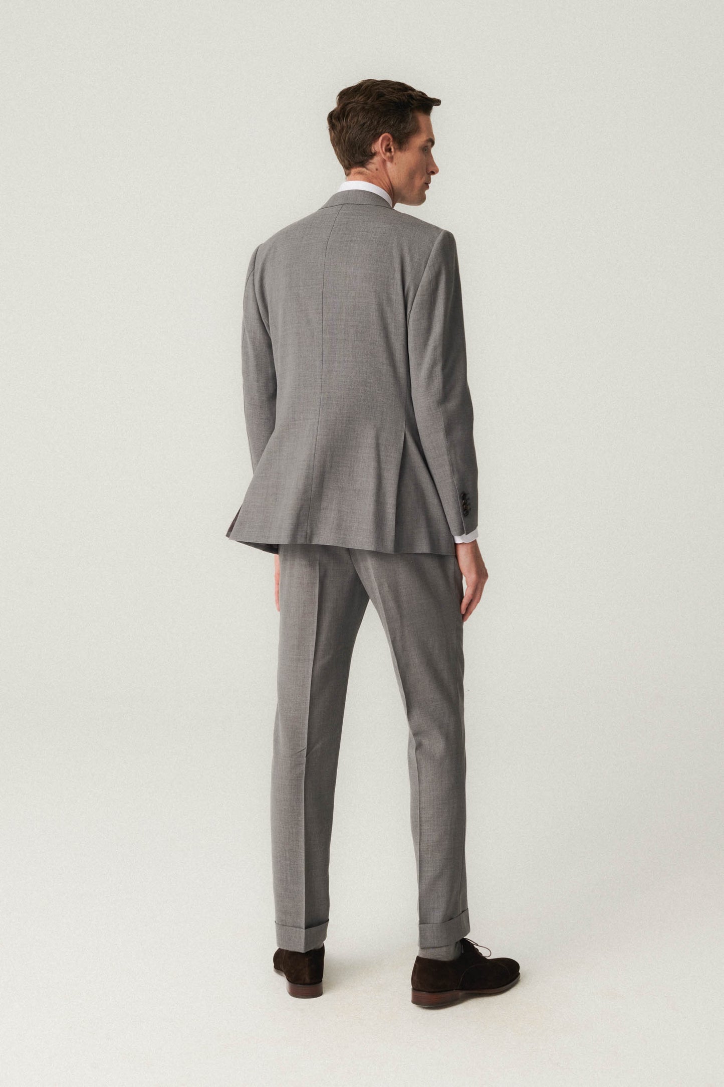 Grey Angelico Wool Suit