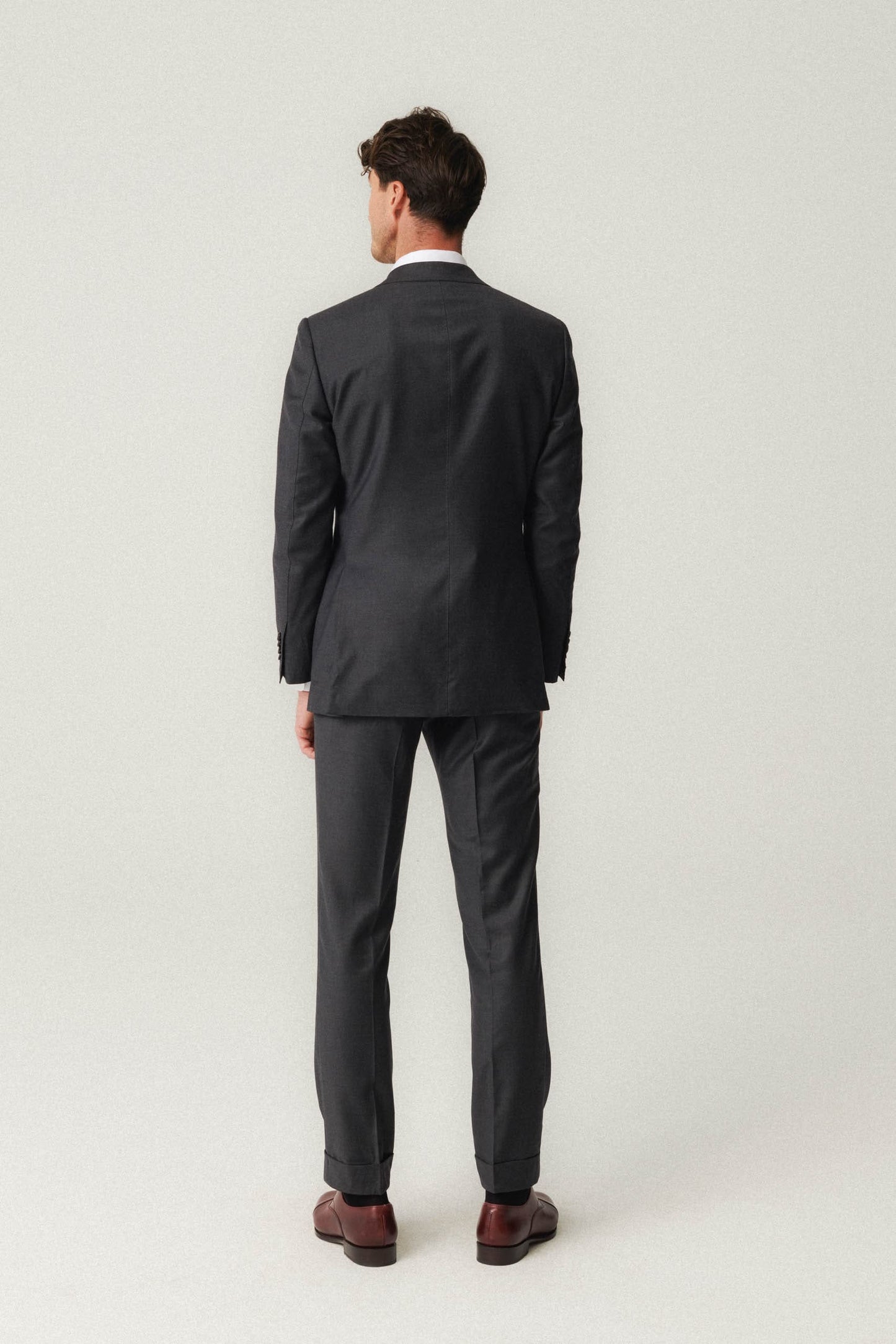 Grey Loro Piana Silk Wool Suit