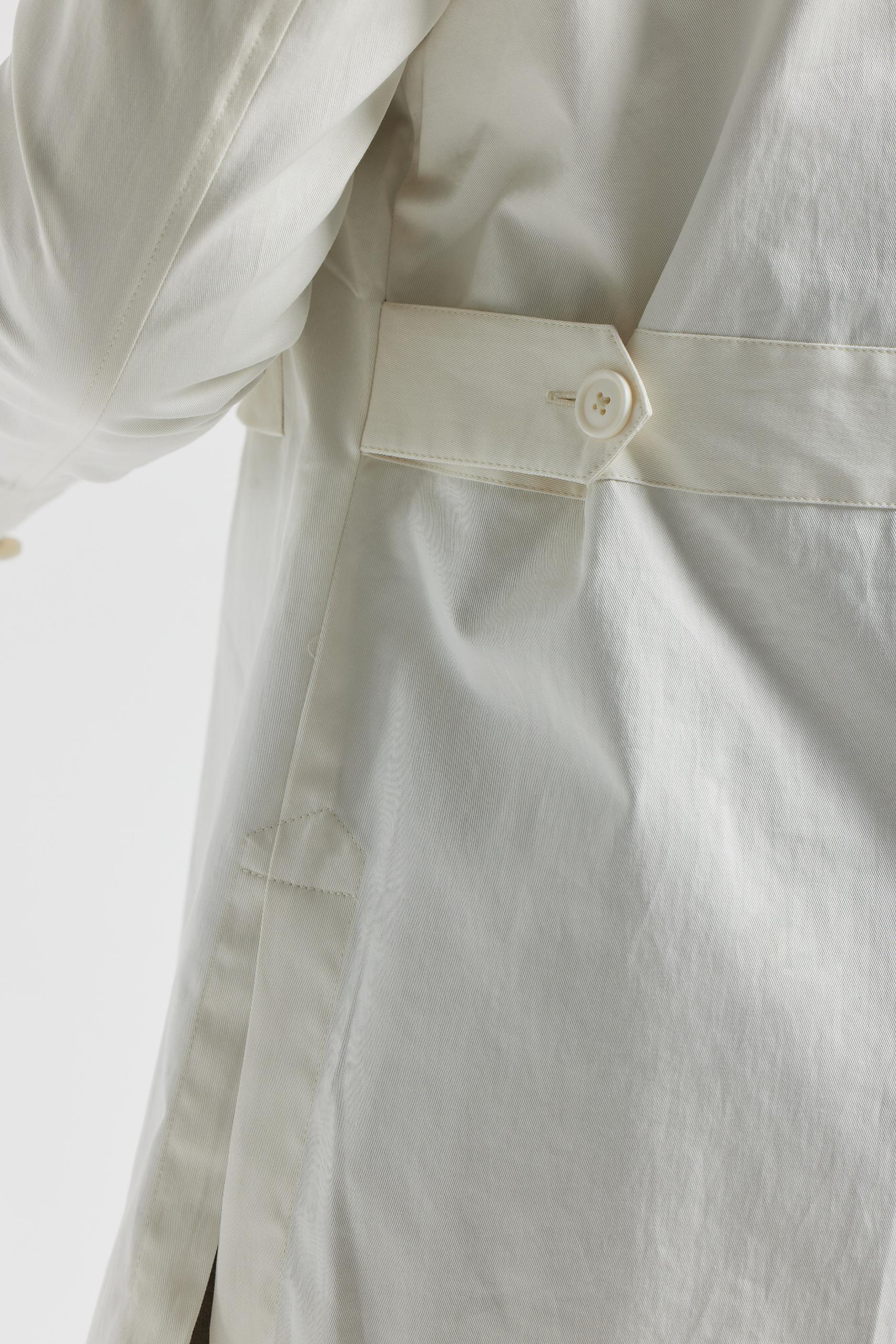 Biela bavlnená vrchná košeľa