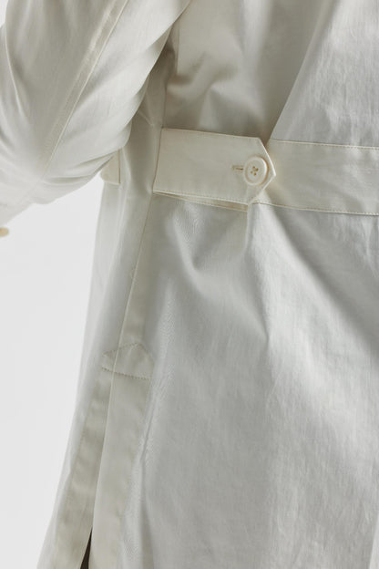 White Cotton Overshirt
