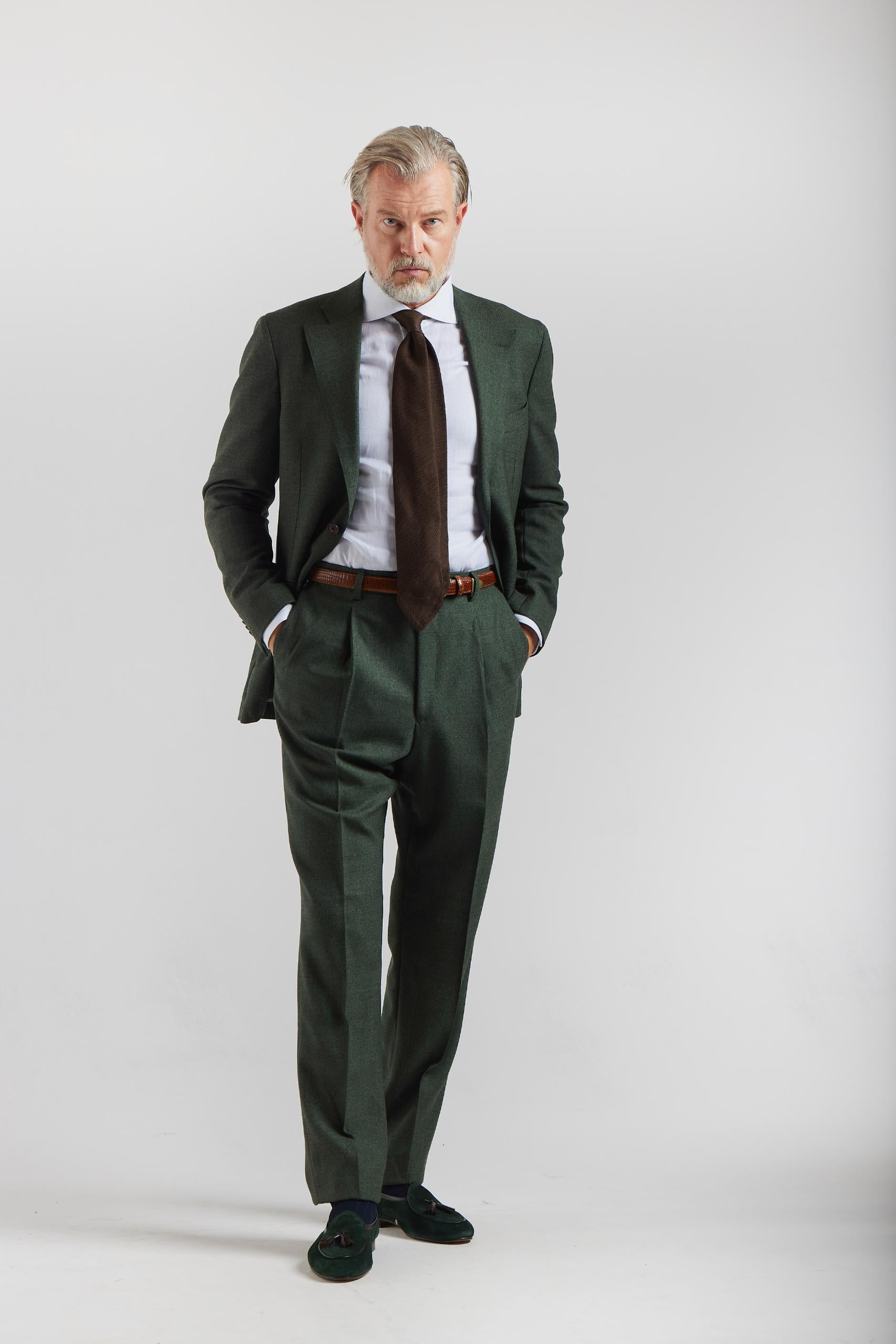 Béžový oblek London Marling &amp; Evans