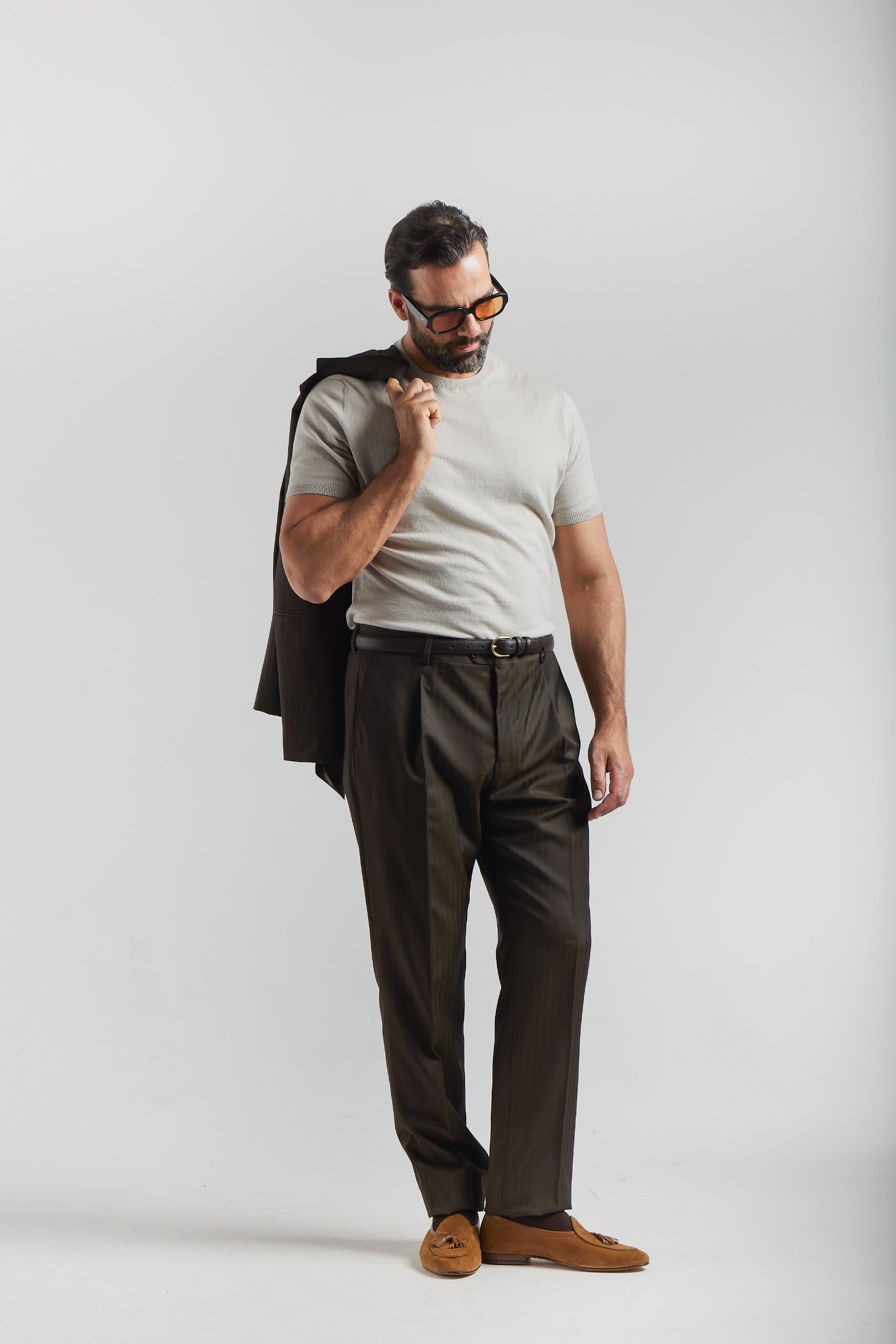 Hnedý oblek Solaro Honey Way