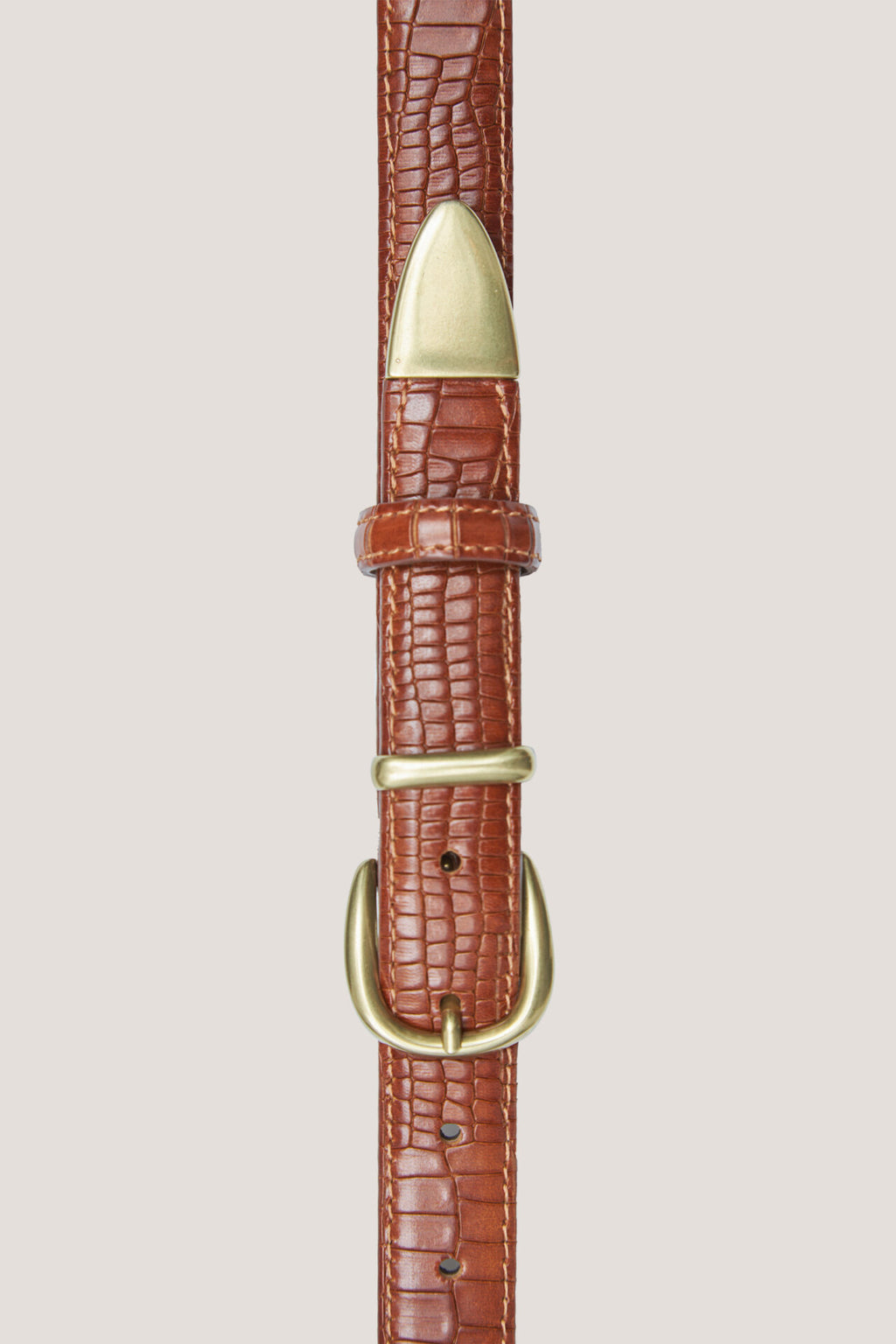 Kožený opasok v západnom štýle