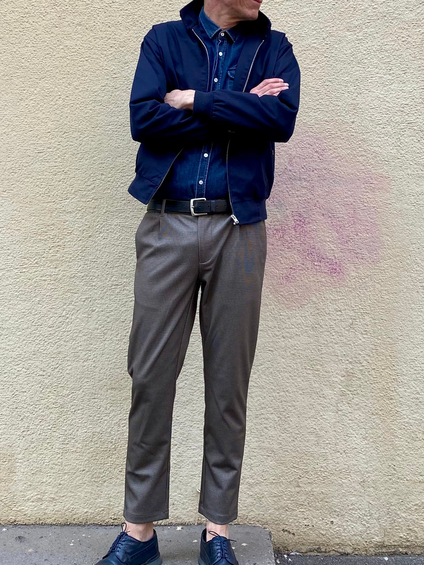 Indicode Stretch Trousers (Brown)