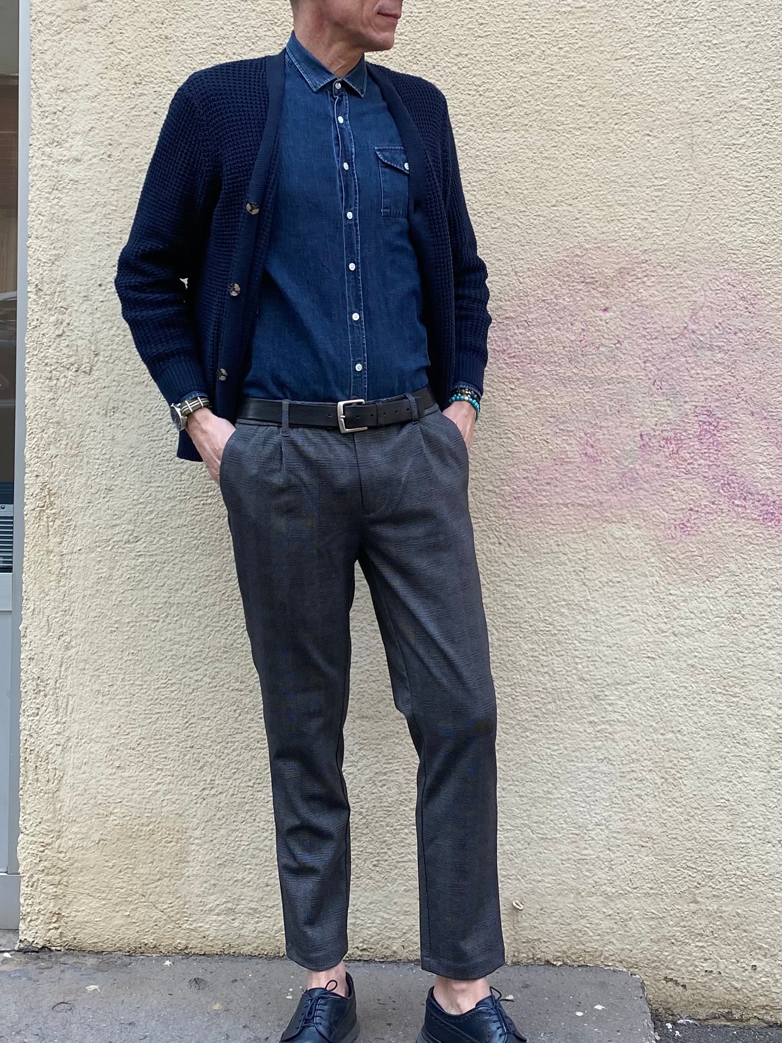 Indicode Stretch Trousers (grey)