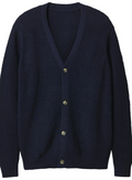 Cotton Waffle Weave Cardigan