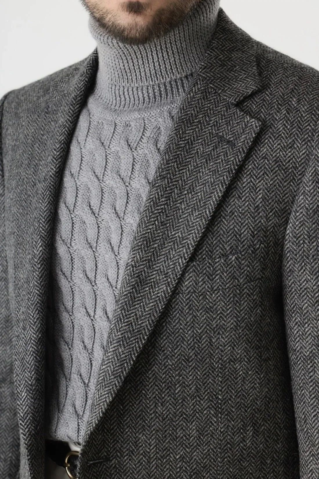 Gray Moon Wool tweed jacket