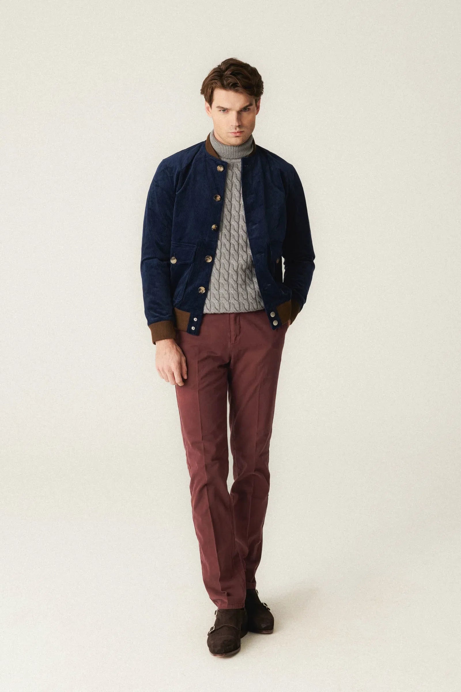 Corduroy Bomber Jacket