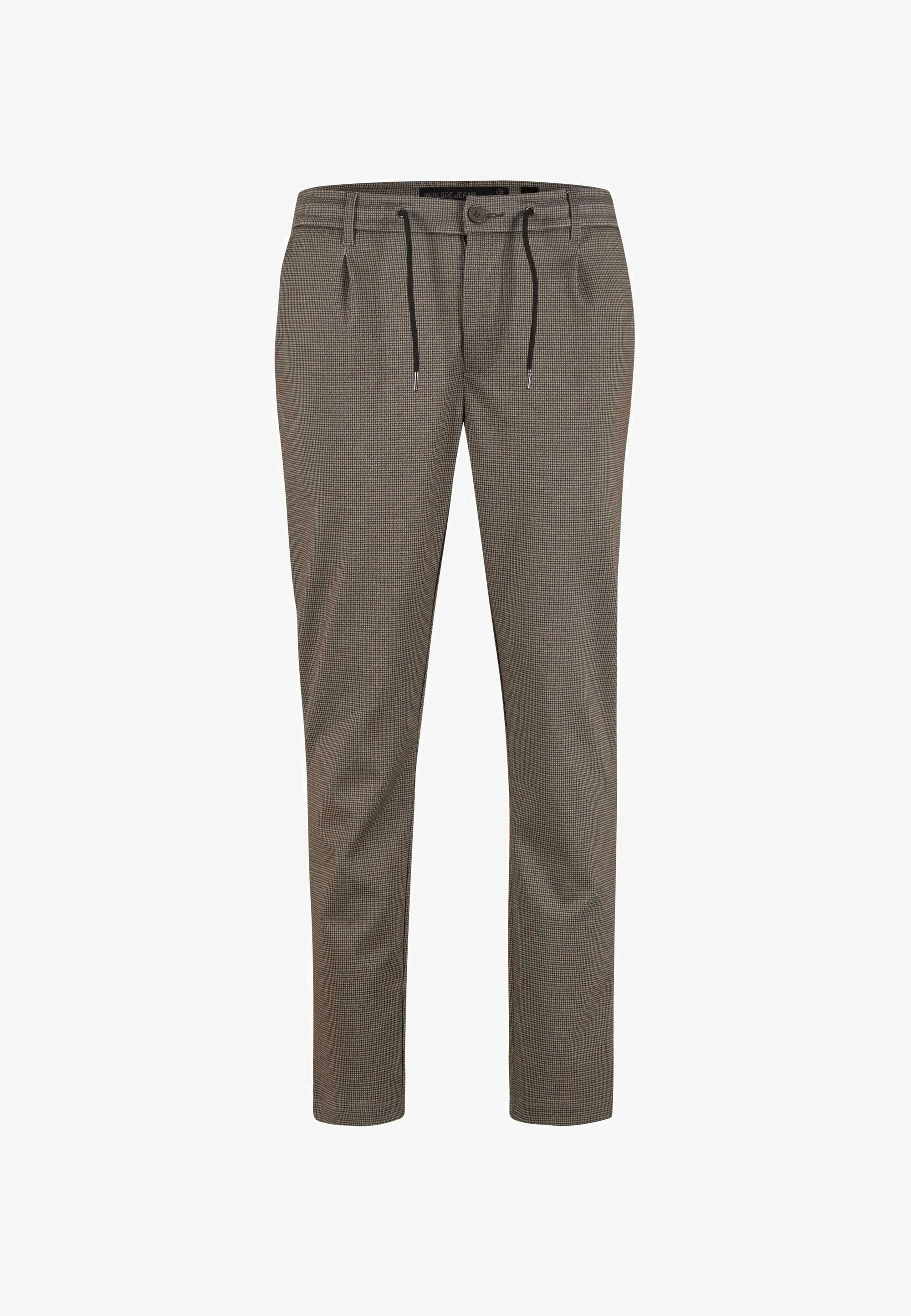 Indicode Stretch Trousers (Brown)